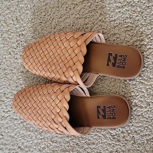 Granada Desert Daze Brown Woven Mules